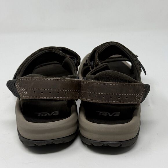 Teva Langdon Sandals Mens 7 Brown Leather Hiking Camping Outdoors Ankle Strap main image 10